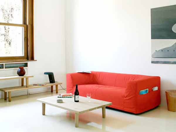 Camp Sofa and Table