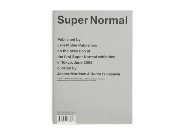 Super Normal: Manifesto